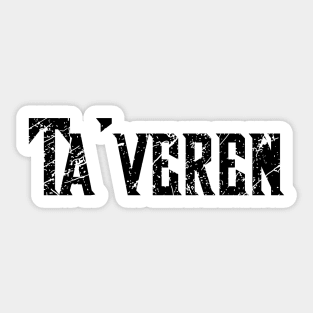 Ta'veren Sticker